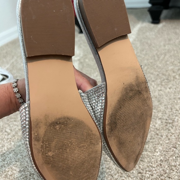 Steve Madden Rhinestone Mule Slides - Picture 7 of 7